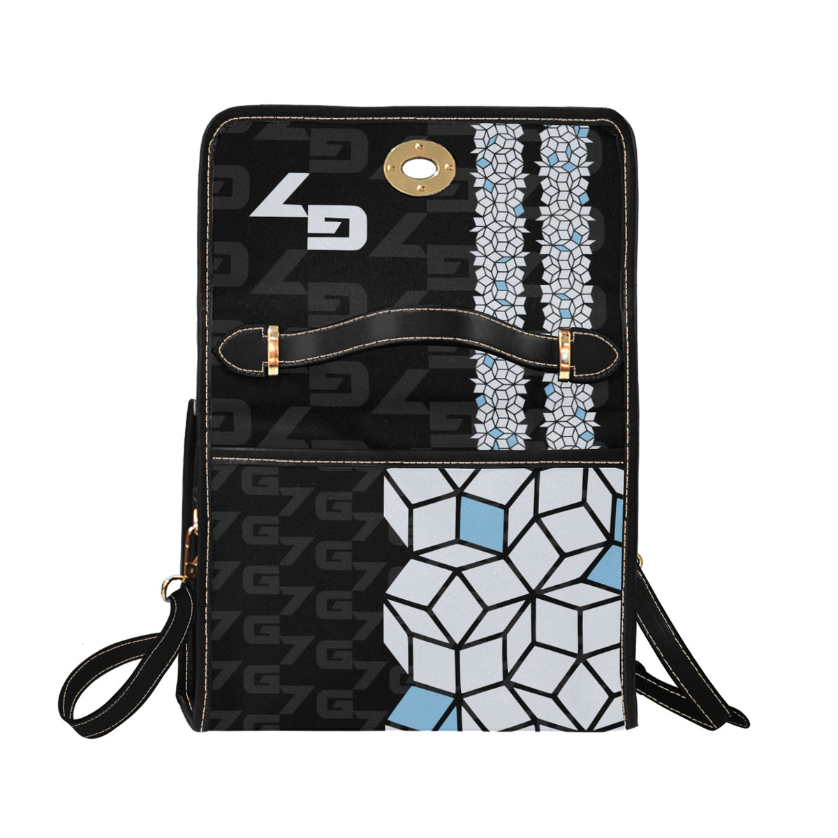 G7D… Waterproof Canvas Bag-Black (Toomorrow)