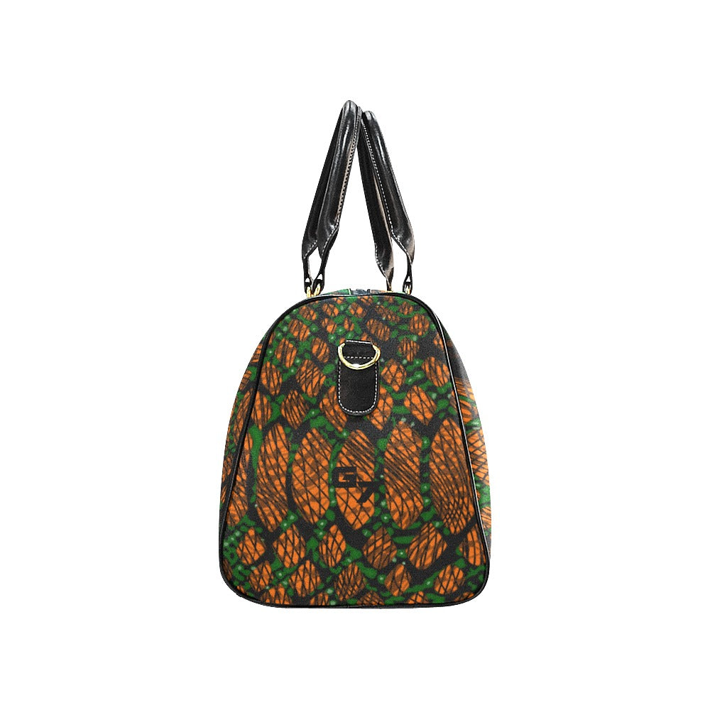 Canvas Waterproof FAMU Travel Bag (20.87 inch x 12.01 inch/19.26 With Handles x 9.84 inch)