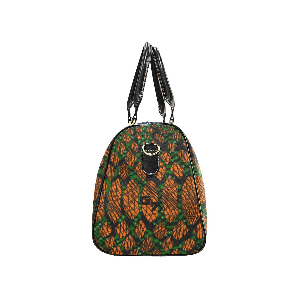 Canvas Waterproof FAMU Travel Bag (20.87 inch x 12.01 inch/19.26 With Handles x 9.84 inch)
