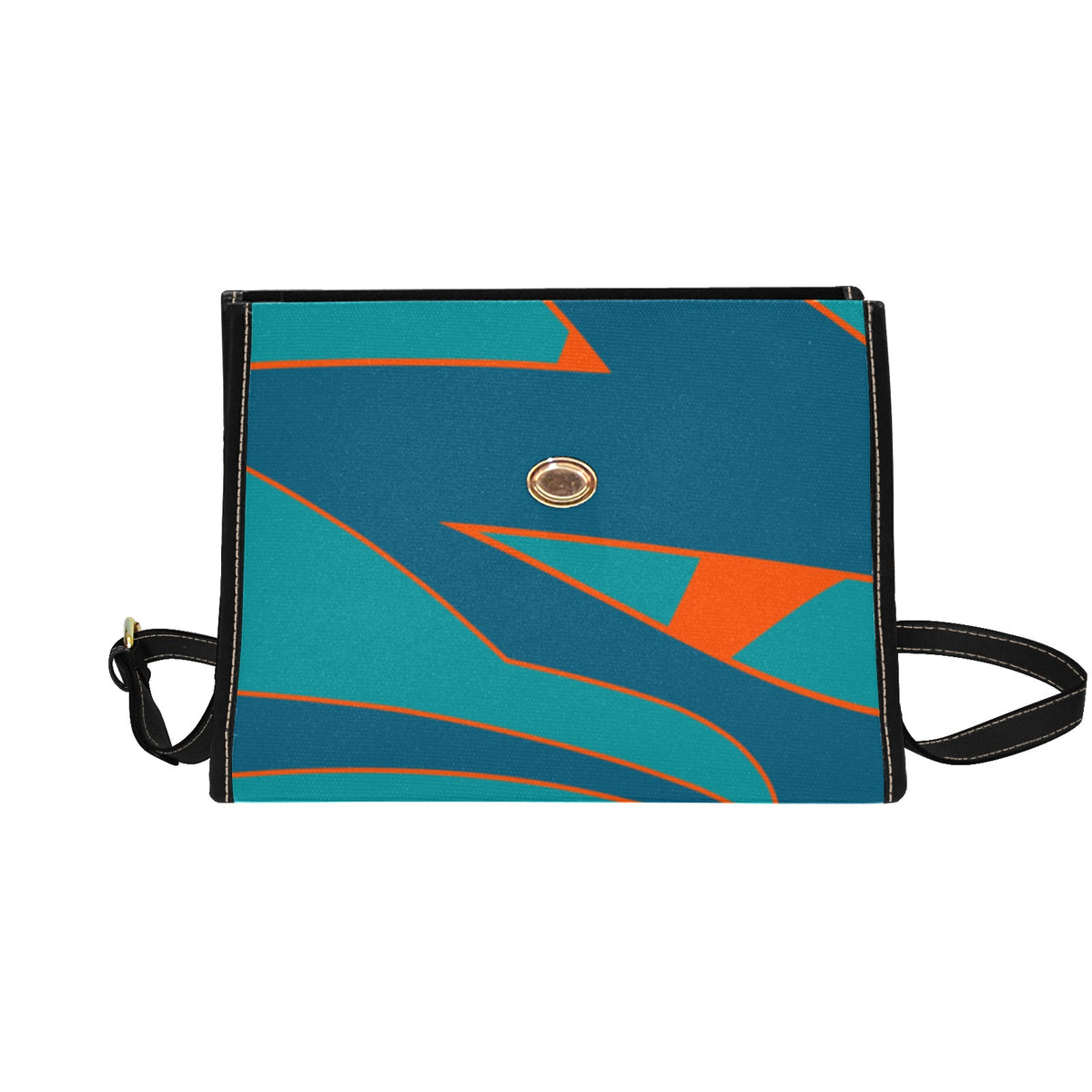 G7D Dolphins Edition Waterproof Canvas Bag-Black